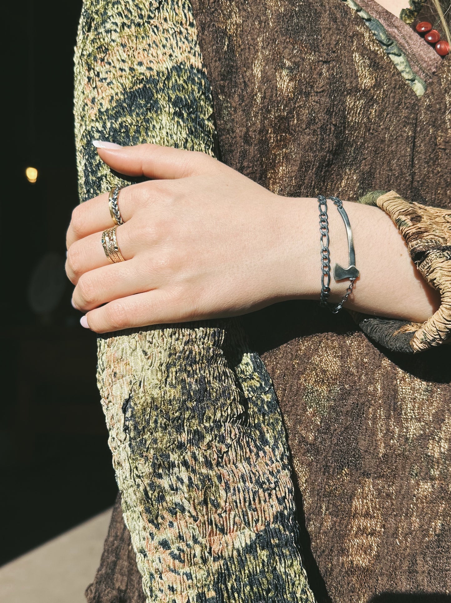 Tools - Axe bracelet double