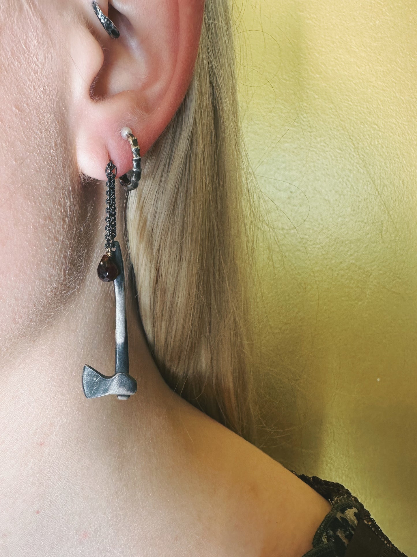Tools - Axe earring