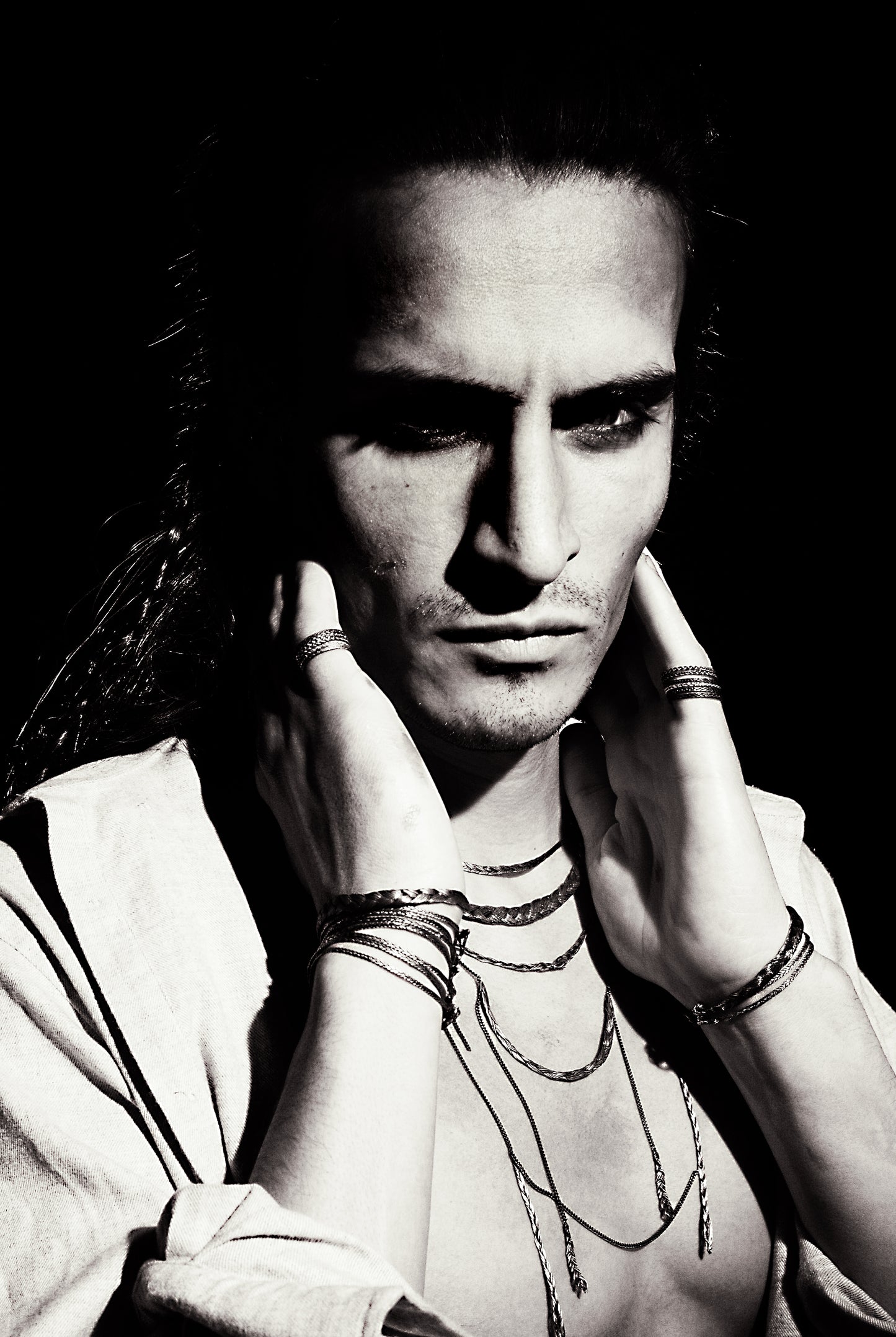 Braid Bracelet - Thick bronze braid