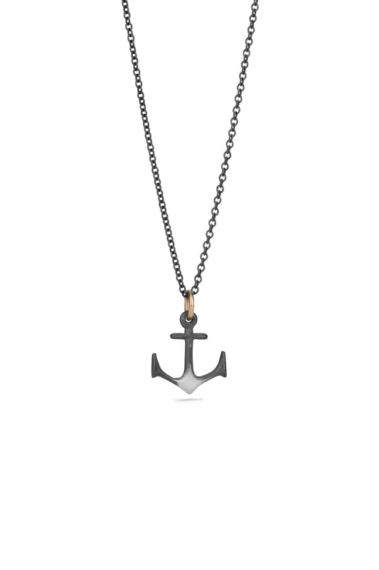 Anchor Necklace - Small silver anchor