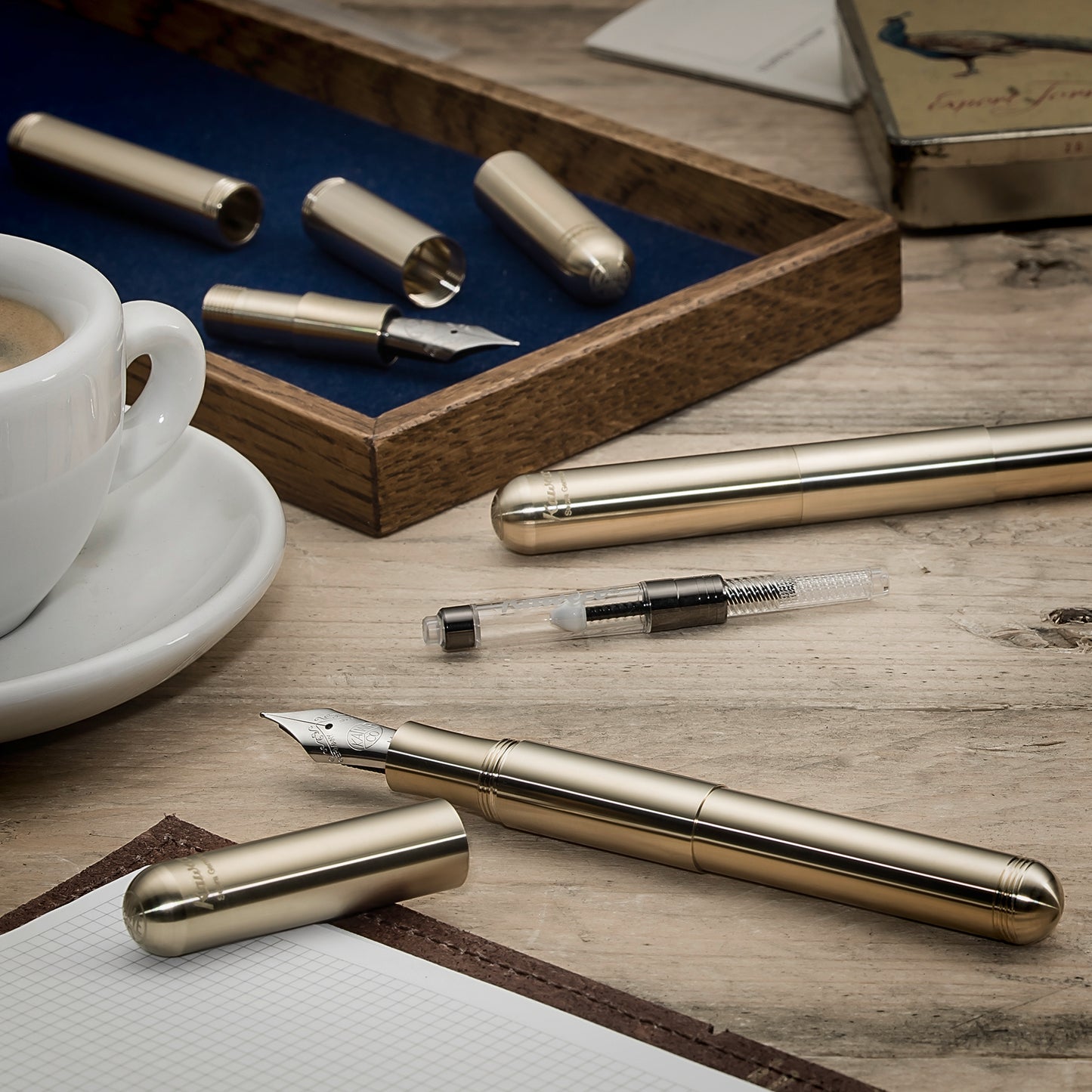 Supra Fountain Pen Stainless Steel