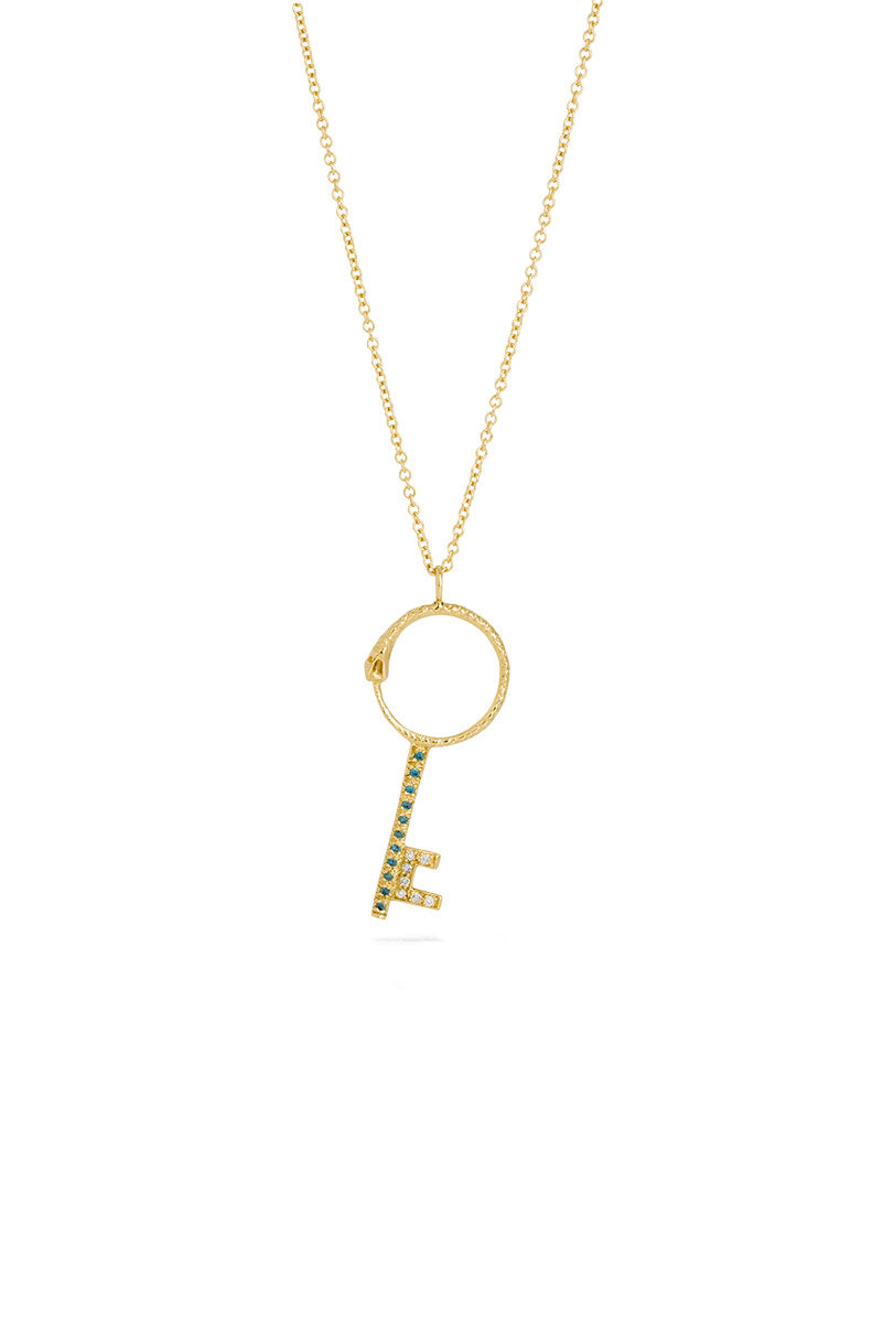 Key - 18ct gold Necklace