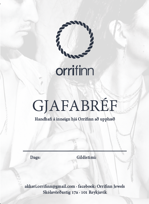 Gjafabréf // Gift Card
