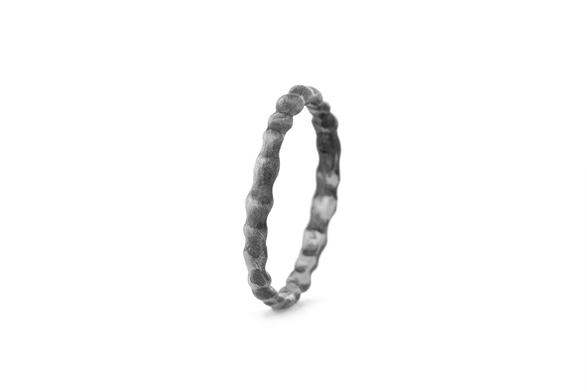 Milagros - ring - silver spine