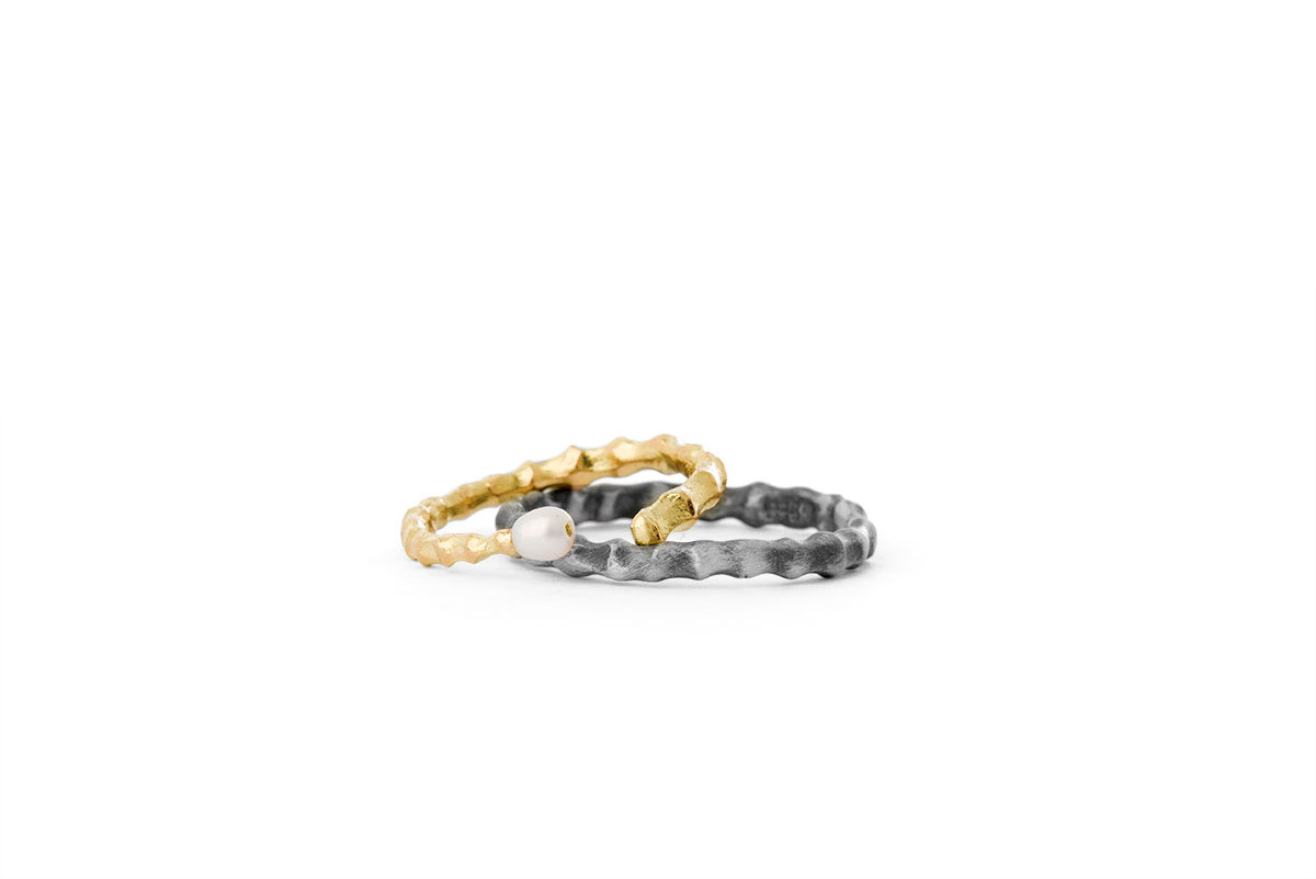 Milagros - ring - silver spine