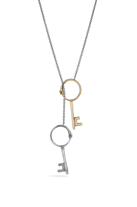 Tools - Double Key Necklace