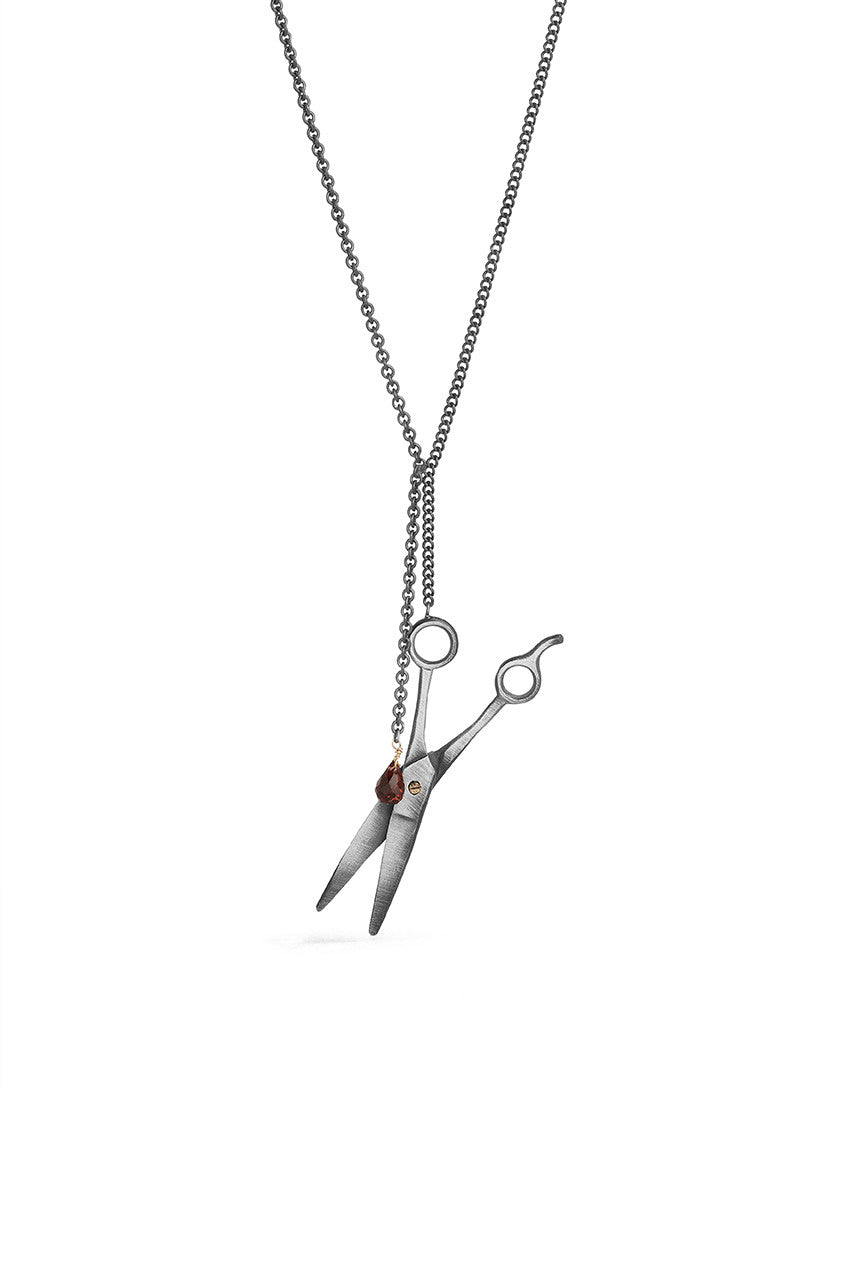 Tools - Silver Scissors Necklace